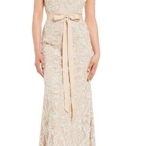 Evening gown, by Betsy & Adam